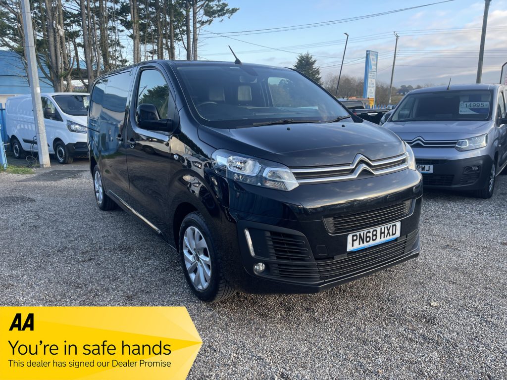 18 68 Plate Citroen Dispatch M 1400 Enterprise Plus Bluehdi S S Air Con Euro 6 Ulez Compliant