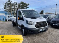 2019 (19 PLATE) FORD TRANSIT 350 LONG WHEELBASE FLATBED/DROPSIDE