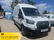 2020 (70 PLATE) FORD TRANSIT 350 LEADER ECOBLUE L3H3 LONG WHEEL BASE HIGH ROOF LOW MILES EURO 6 ULEZ COMPLIANT