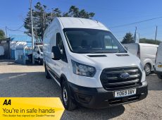 2020 (69 PLATE) FORD TRANSIT 350 LEADER L4 H3 JUMBO 4.4M LONG HIGH ROOF EURO 6 ULEZ COMPLIANT