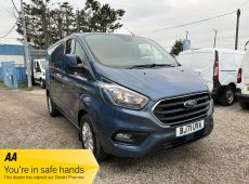 2021 (71 PLATE) FORD TRANSIT CUSTOM 300 LIMITED P/V AIR CON HEATED SEATS EURO 6 ULEZ COMPLIANT