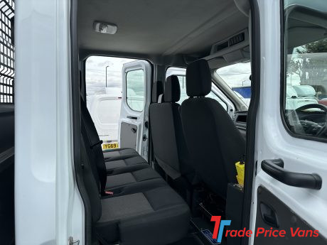 FORD TRANSIT 350 LEADER DOUBLE CAB 3 WAY TIPPER EURO 6 ULEZ COMPLIANT VANS FOR SALE IN ESSEX USED VANS FOR SALE IN ESSEX