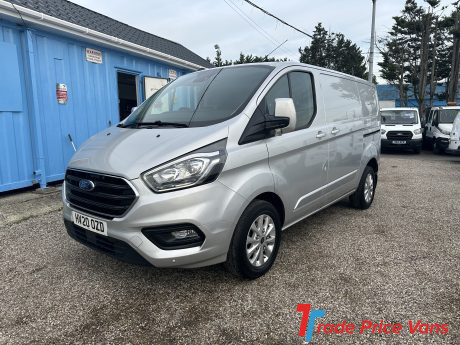 FORD TRANSIT CUSTOM LIMITED PANEL VAN AIR CON HEATED SEATS EURO 6 ULEZ COMPLIANT VANS FOR SALE IN ESSEX USED VANS FOR SALE IN ESSEX