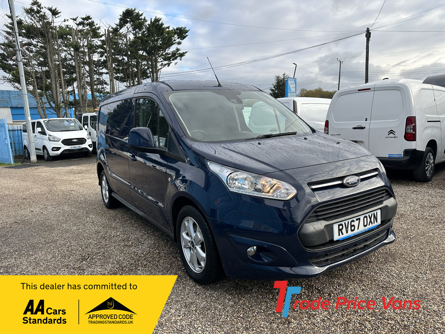 FORD TRANSIT CONNECT 240 LIMITED AIR CON EURO 6 ULEZ COMPLIANT VANS FOR