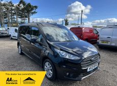 2021 (21 PLATE) FORD TRANSIT CONNECT 240 LIMITED TDCI P/V L2 AIR CON SAT NAV EURO 6 ULEZ COMPLIANT
