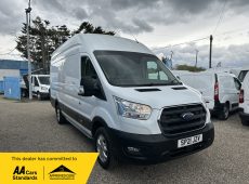 2021 (21 PLATE) FORD TRANSIT 350 TREND P/V L4 H3 EXTRA LONG WHEEL BASE ** JUMBO ** AIR CON ** EURO 6 ULEZ COMPLIANT