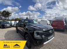 2024 (74 PLATE) FORD RANGER WILDTRAK ECOBLUE 4X4 AUTOMATIC PICK-UP ** V6 ** 3.0L ** ONLY 8K MILES **
