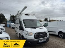 2019 (19 PLATE) FORD TRANSIT 350 PANEL VAN L3 H3 AIR CON EURO 6 ULEZ COMPLIANT 40K MILES