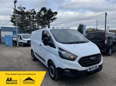 2021 (71 PLATE) FORD TRANSIT CUSTOM 300 LEADER L1 H1 PANEL VAN WITH AIR CON * WET BELT HAS BEEN CHANGED * NO VAT