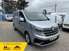 2022 (72 PLATE) RENAULT TRAFIC SL28 SPORT BLUE DCI L1 PANEL VAN 130PS AIR CON SAT NAV EURO 6 51K MILES