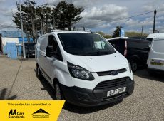 2017 ( 17 PLATE) FORD TRANSIT CUSTOM 290 L1 H1 PANEL VAN EURO 6 ULEZ COMPLIANT 98k MILES * WET BELT WILL BE CHANGED * NO VAT *