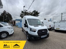 2022 (22 PLATE) FORD TRANSIT 350 LEADER L3 H3 PANEL VAN 130PS EURO 6 ULEZ COMPLIANT 51K MILES