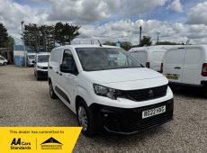 2022 (22 PLATE) PEUGEOT PARTNER PROFESSIONAL PREM L1 CREW VAN 5 SEATS AIR CON 59K MILES EURO 6