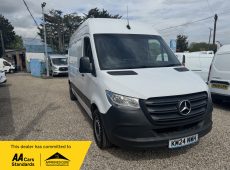 2024 (24 PLATE) MERCEDES-BENZ SPRINTER 315 CDI PROGRESSIVE L2 H2 MEDIUM MEDIUM 35K MILES