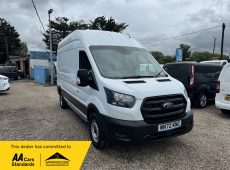 2022 (72 PLATE) FORD TRANSIT 350 LEADER L3 H3 PANEL VAN EURO 6 ULEZ COMPLIANT 56K MILES * WET BELT WILL BE CHANGED *