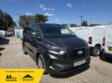 2024 (24 PLATE) FORD TRANSIT CUSTOM 320 LIMITED EBLUE ** AUTOMATIC ** L1 H1 PANEL VAN 36K MILES 136PS