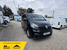 2016 (16 PLATE) RENAULT TRAFIC SL27 SPORT DCI MPV WHEELCHAIR ACCESS CONVERSION AIR CON FRONT & REAR  ULEZ COMPLIANT 75K MILES ** NO VAT **