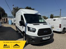 2018 (18 PLATE) FORD TRANSIT 350 L3 H3 PANEL VAN * NEW ENGINE NEW WET BELT 60K MILES AGO * EURO 6 ** NO VAT **