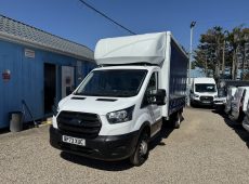 2023 (73 PLATE) FORD TRANSIT 350 LEADER ECOBLUE LUTON VAN CURTAIN SIDE TAIL LIFT 33K MILES